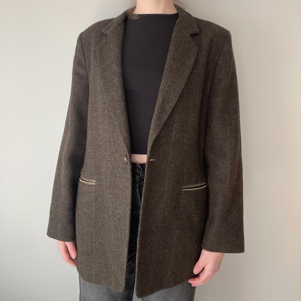 Vintage 1980s Harve Benard Coat Jacket